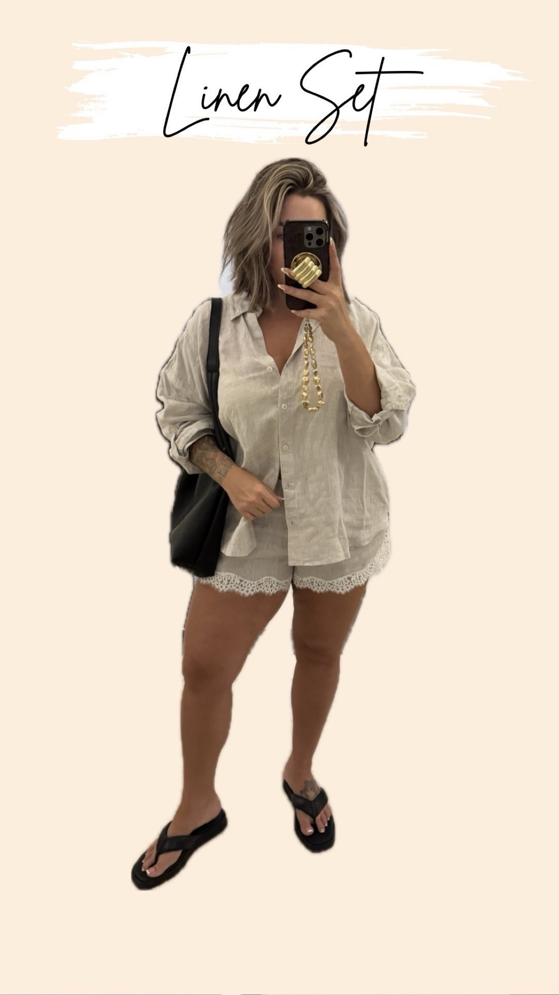 Wear as a set or as separates 

Wearing a size L in both top and bottom. I love the lace detail on these shorts so cute 😍 

Perfect for daytime styled with a flat sandal or dress it up and wear it at nighttime with a heel

Follow my shop @shaynaslife on the @shop.LTK app to shop this post and get my exclusive app-only content!

#liketkit 
@shop.ltk
https://liketk.it/6iCFN