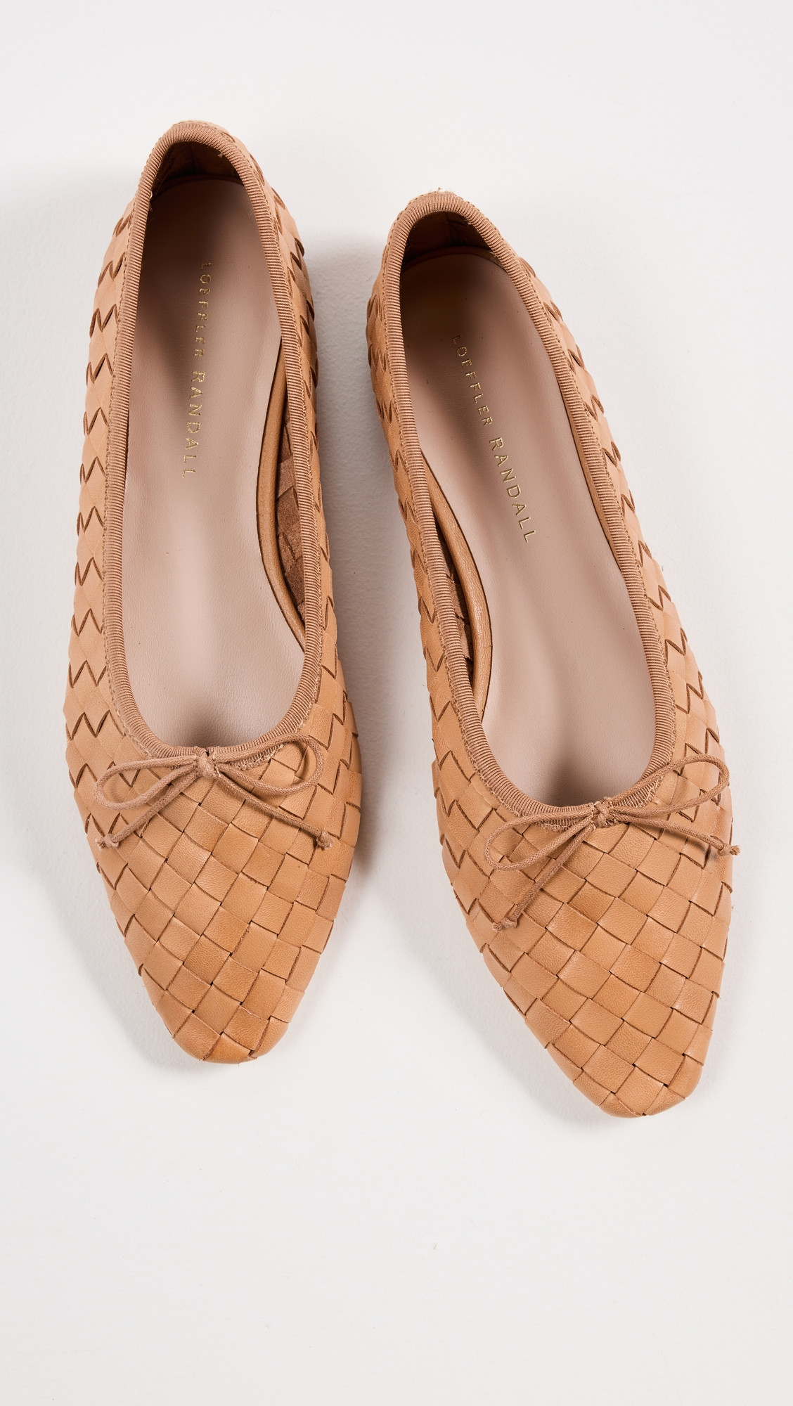 Loeffler Randall Landry Woven Flats Honey 7 | Shopbop
