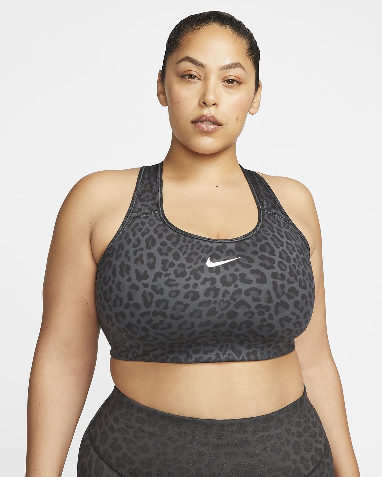 Women's Medium-Support Non-Padded Printed Sports Bra (Plus Size) | Nike (US)