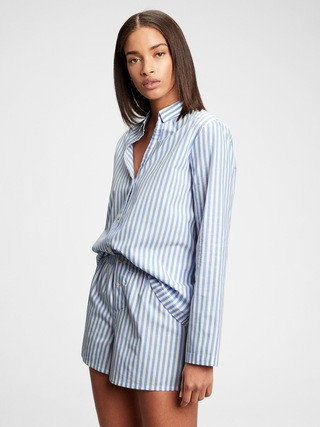 Adult Pajama Shirt in Poplin | Gap (US)