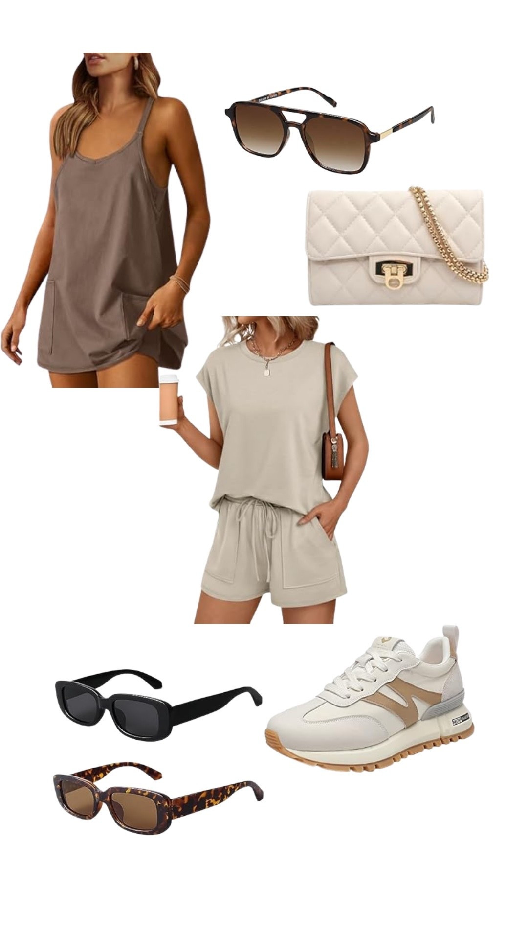 
⸻

Neutral but make it chic. 🤎☕ Whether you’re running errands or grabbing coffee, these comfy Amazon sets + accessories have you covered.

📦 Snag these neutral summer staples during Amazon Prime Day while they’re still on sale!
Everything linked on my LTK – from the sets to the sneakers to the sunnies! 👟🕶️

#AmazonFinds #PrimeDayDeals #LTKSummer #LTKunder50 #LTKPrimeDay #NeutralStyle #OOTD #LTKAmazon #AmazonStyle #WeekendOutfit #MomStyle #ComfyAndCute

#LTKStyleTip #LTKSaleAlert #LTKShoeCrush