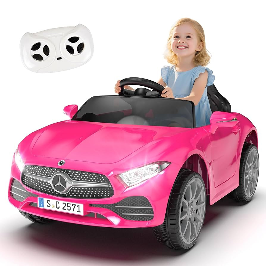 12V Licensed Mercedes Benz Electric Car Ride on Car for Kids,Battery Powered Electric Vehicle, w/... | Amazon (US)