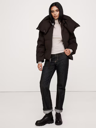 Short Puffer Coat | Banana Republic (US)