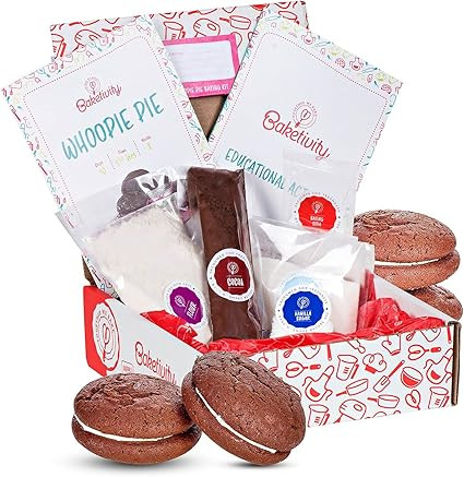 Baketivity Kids Baking DIY Activity Kit - Bake Delicious WhoopiePie with Pre-Measured Ingredients... | Amazon (US)
