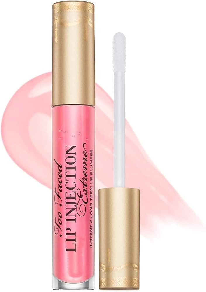 Too Faced Lip Injection Lip Plumper | Hydrating Lip Gloss for Fuller-Looking Lips | Original, Max... | Amazon (US)