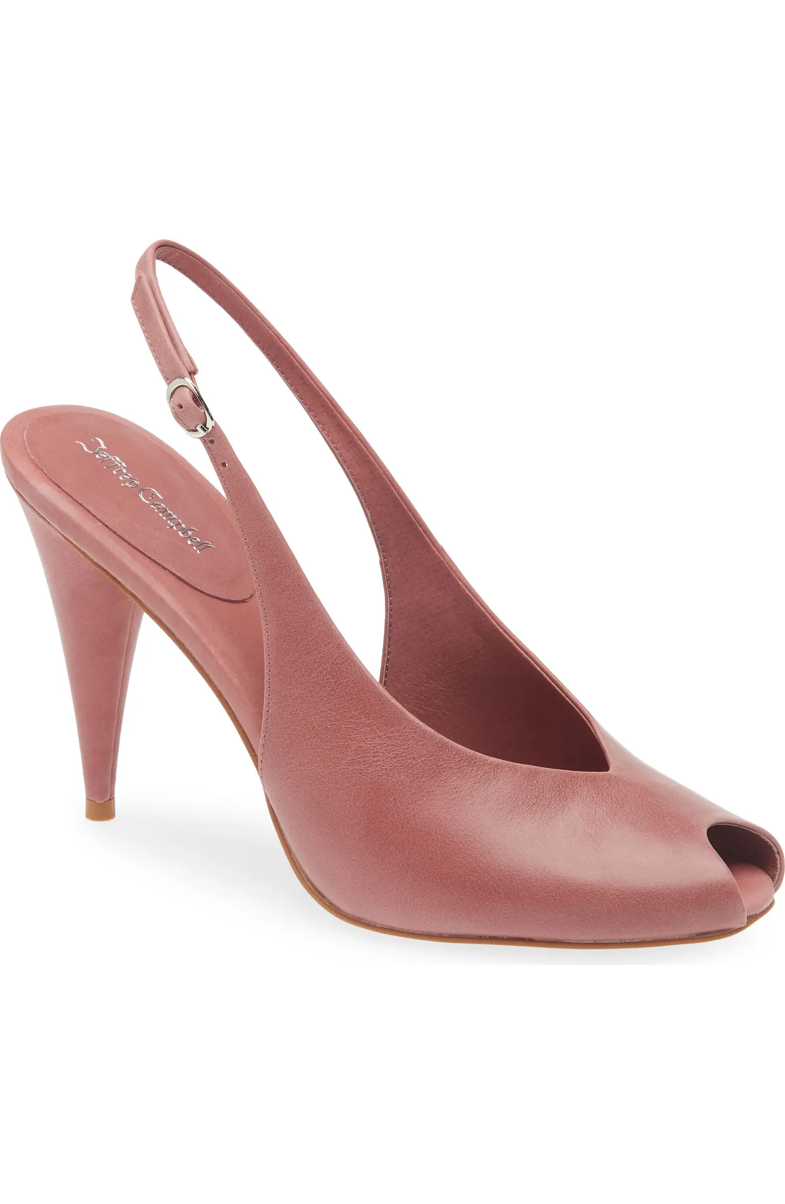Snoah Slingback Peep Toe Pump (Women) | Nordstrom