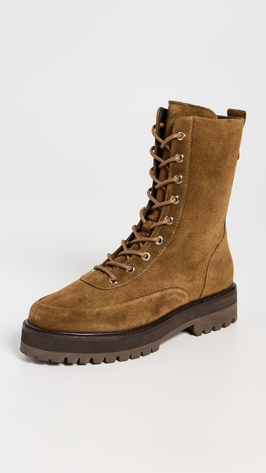 Calsen Lug Sole Boots Suede | Shopbop