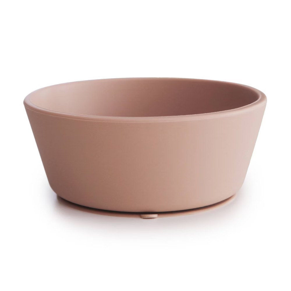Mushie Silicone Suction Bowl - Blush | Target