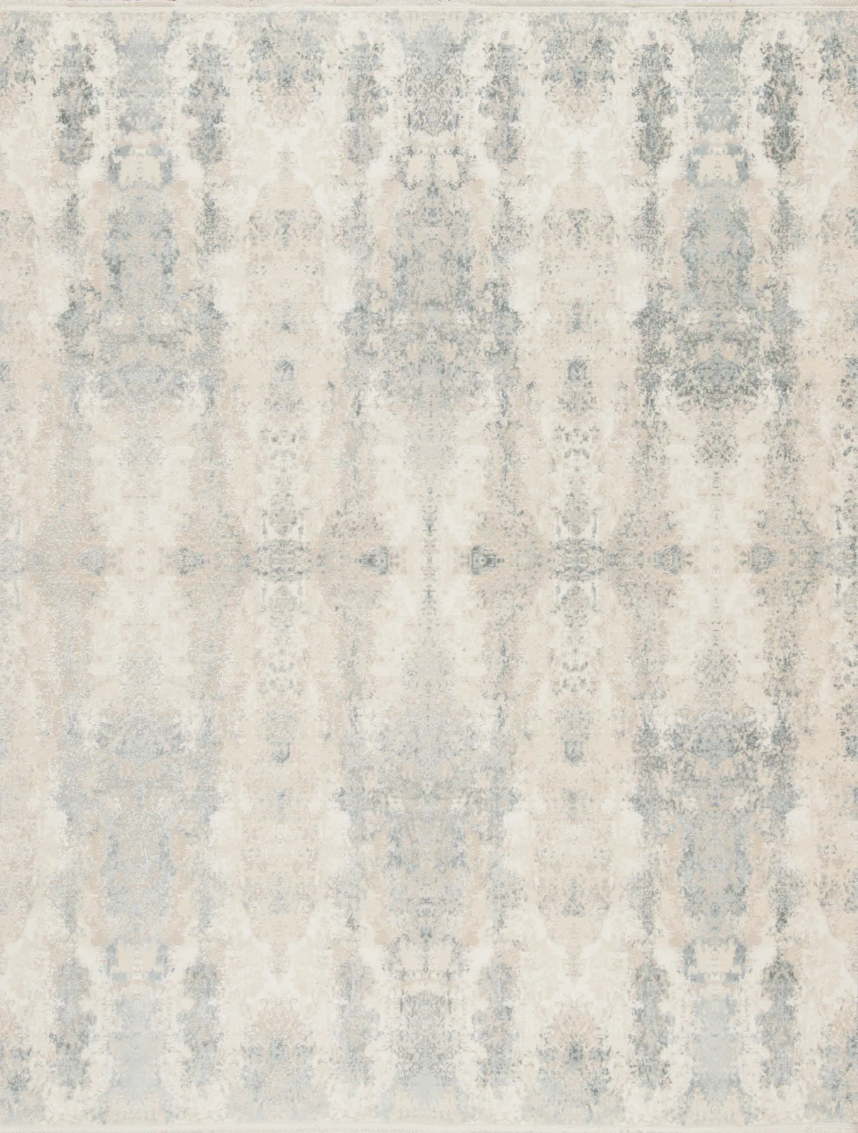 Mykonos Damask Area Rug in Gray | Wayfair North America