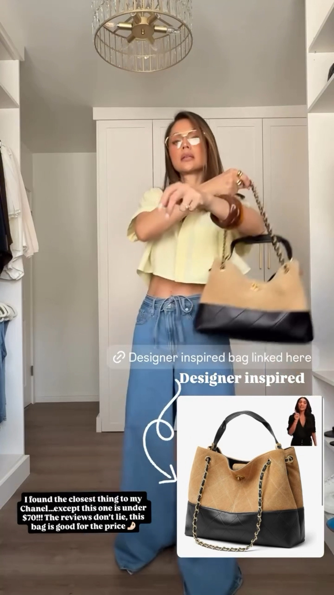 The designer inspired bag that looks IDENTICAL to my Chanel!! This bag sells out fast so get it while it’s hot!! 

#LTKootd #LTKgrwm