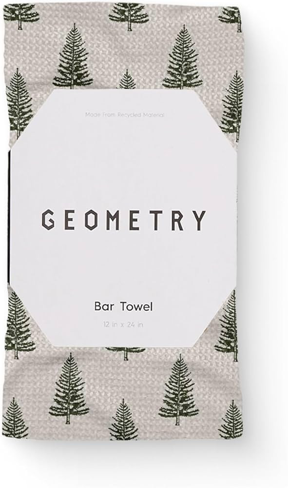GEOMETRY Bar Towels for Kitchen Premium Towels for Cleaning Dishes & Glassware - Absorbent & Fast... | Amazon (US)