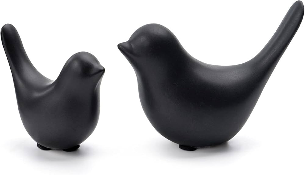Small Animal Statues Home Decor Modern Style Birds Decorative Ornaments for Living Room, Bedroom,... | Amazon (US)