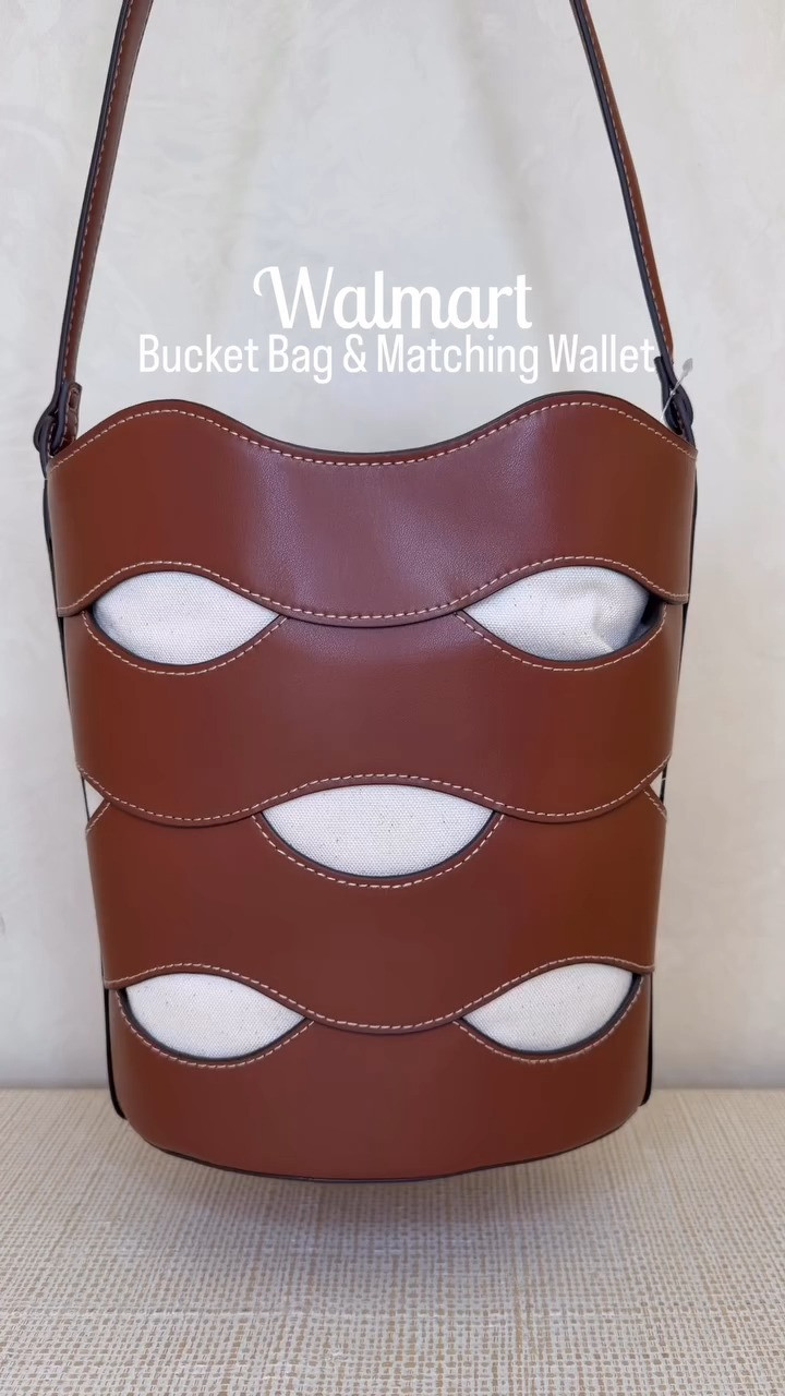 Walmart Bucket Bag 🤎
#WalmartFashion #walmartfinds #cutebags #affortablefashion 

 #LTKSeasonal #LTKMidsize #LTKTravel