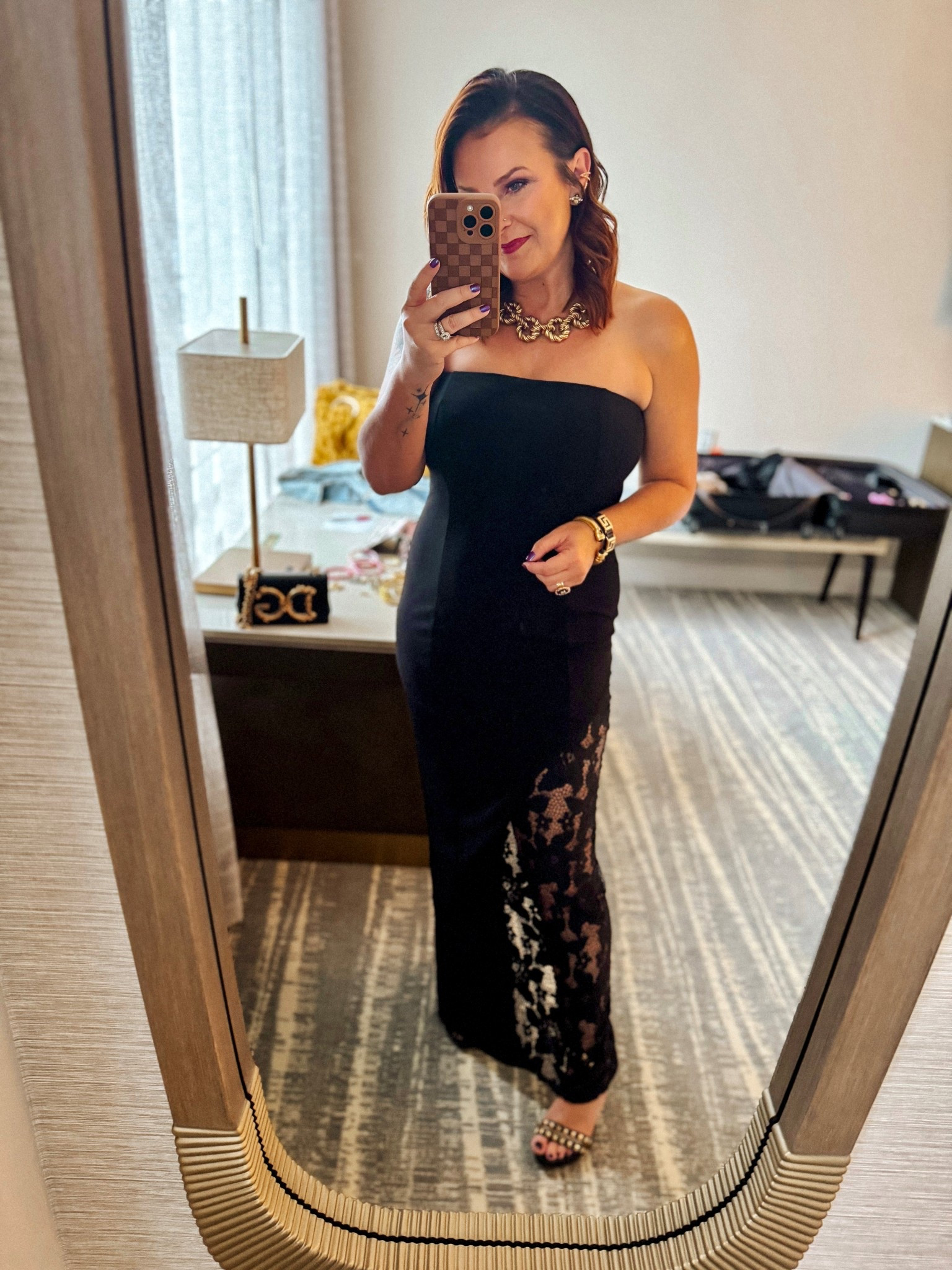 This $44 Lulus dress made me feel like a million bucks. Also comes in red and white color options. 

#LTKOver40 #LTKSaleAlert #LTKFindsUnder50