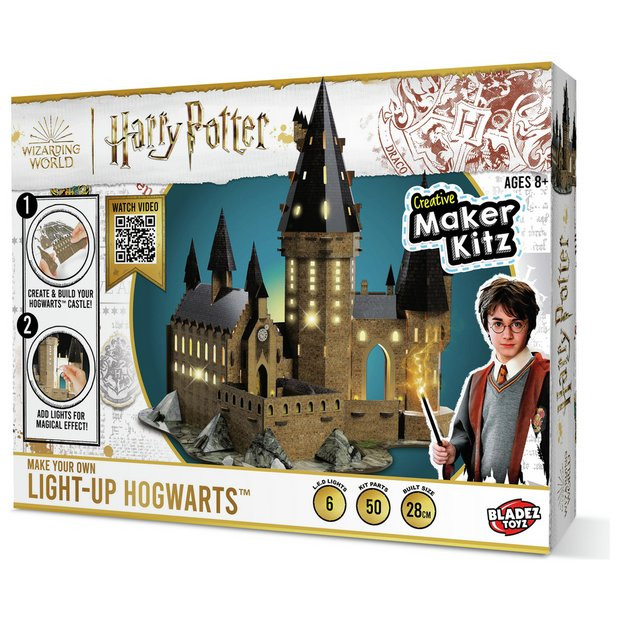 Buy Harry Potter Make Your Own Light Up Hogwarts | Construction toys | Argos | argos.co.uk