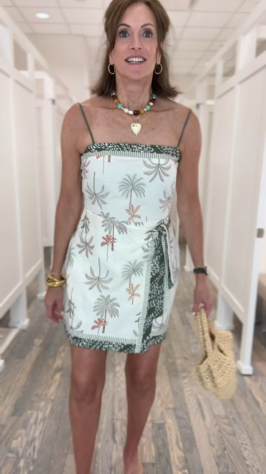 Summer outfit 
Palm dress / size 8 reg

Vacation outfit 

#LTKTravel #LTKSaleAlert #LTKMidsize