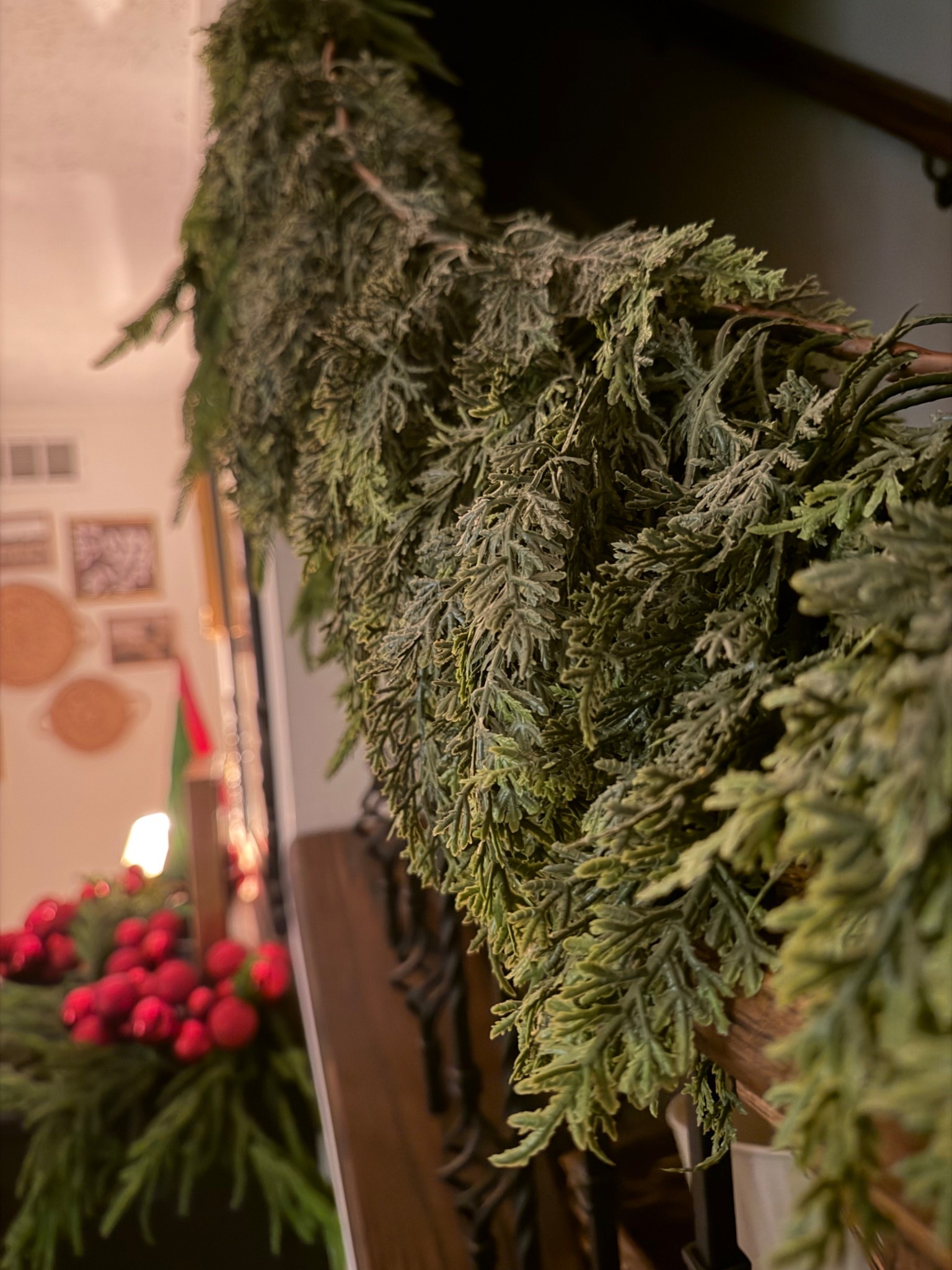 This garland. Chefs kiss ✨ I now have it in 6 feet and 5 feet! I need more. It’s so beautiful and the price is insane.

#LTKHoliday #LTKHome #LTKSeasonal