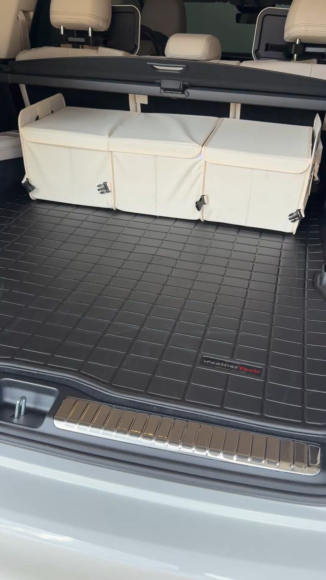 What’s in the back of my new mom car! Got a cargo mat to protect the back for the pumpkin patch next week. Plus it’s way easier to take out and clean!! They make them for all types of cars but I’m just linking the one I have - add your car to your Amazon account to make sure you order the correct one :) also love this trunk organizer. I got the XL size and I love that it has a top to keep everything secure. I store extras for the girls (an extra outfit, diapers, toys, snacks, sunscreen, etc… cleaning supplies, and a big towel just in case!)



#LTKFamily