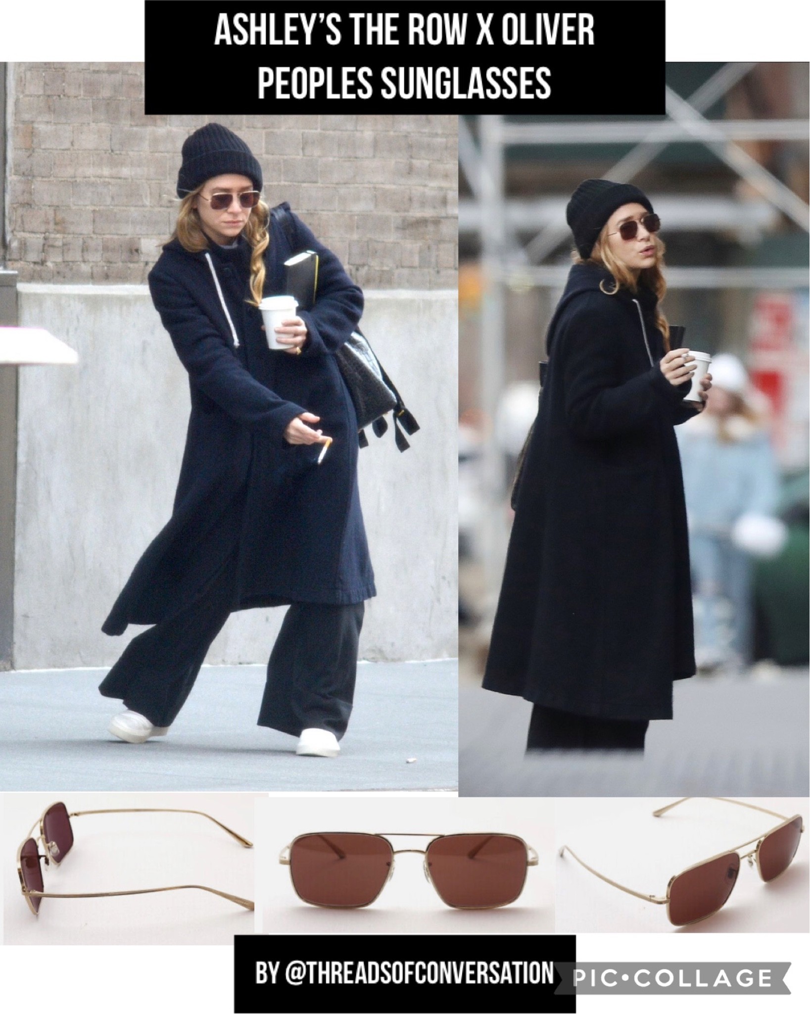 This is one of my favorite pair of sunglasses the row x oliver peoples has ever made. Linking a few different links in bio to snag these! 

#LTKstyletip #LTKsalealert