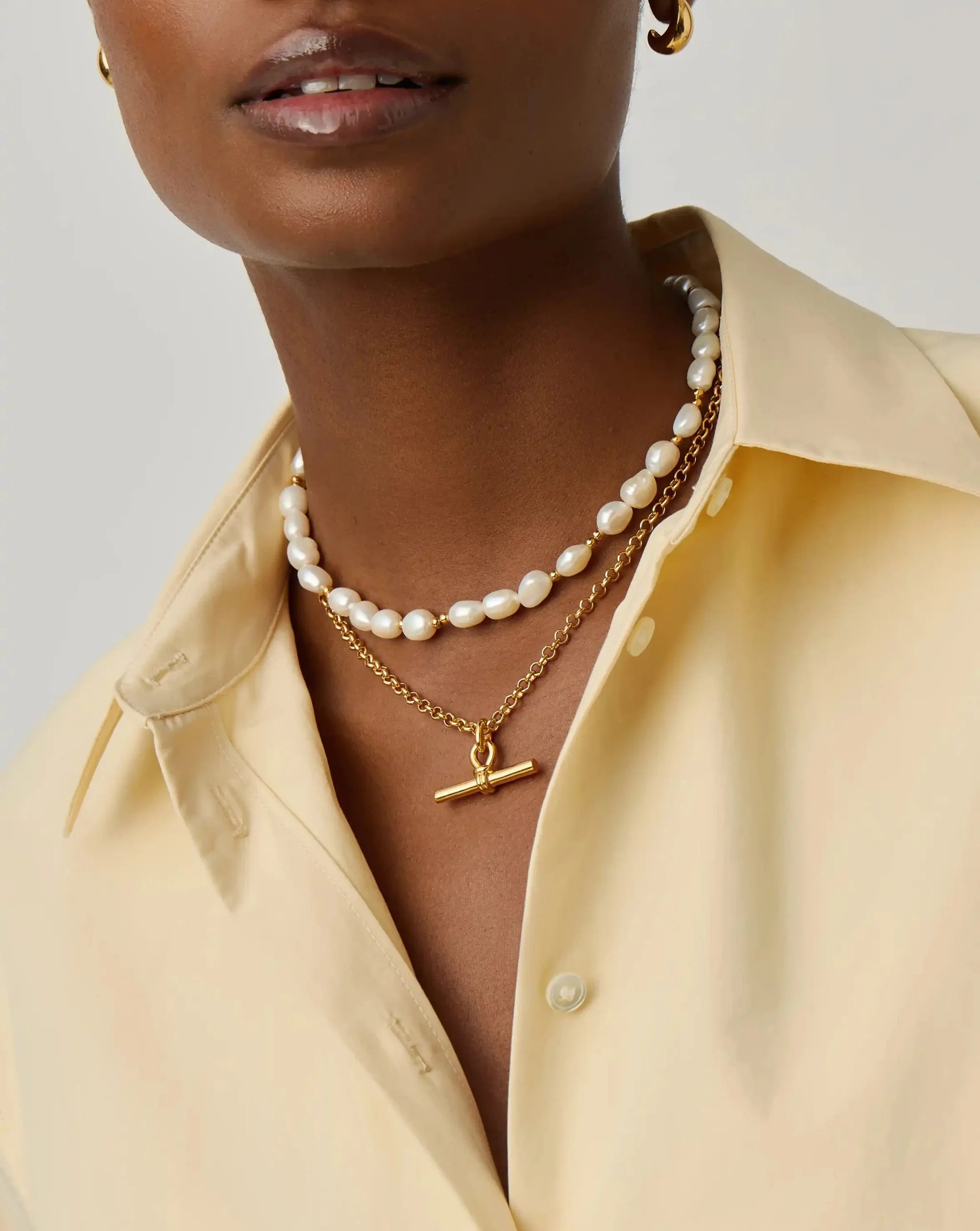 The Andy T-Bar Necklace Set | Missoma UK | Missoma UK