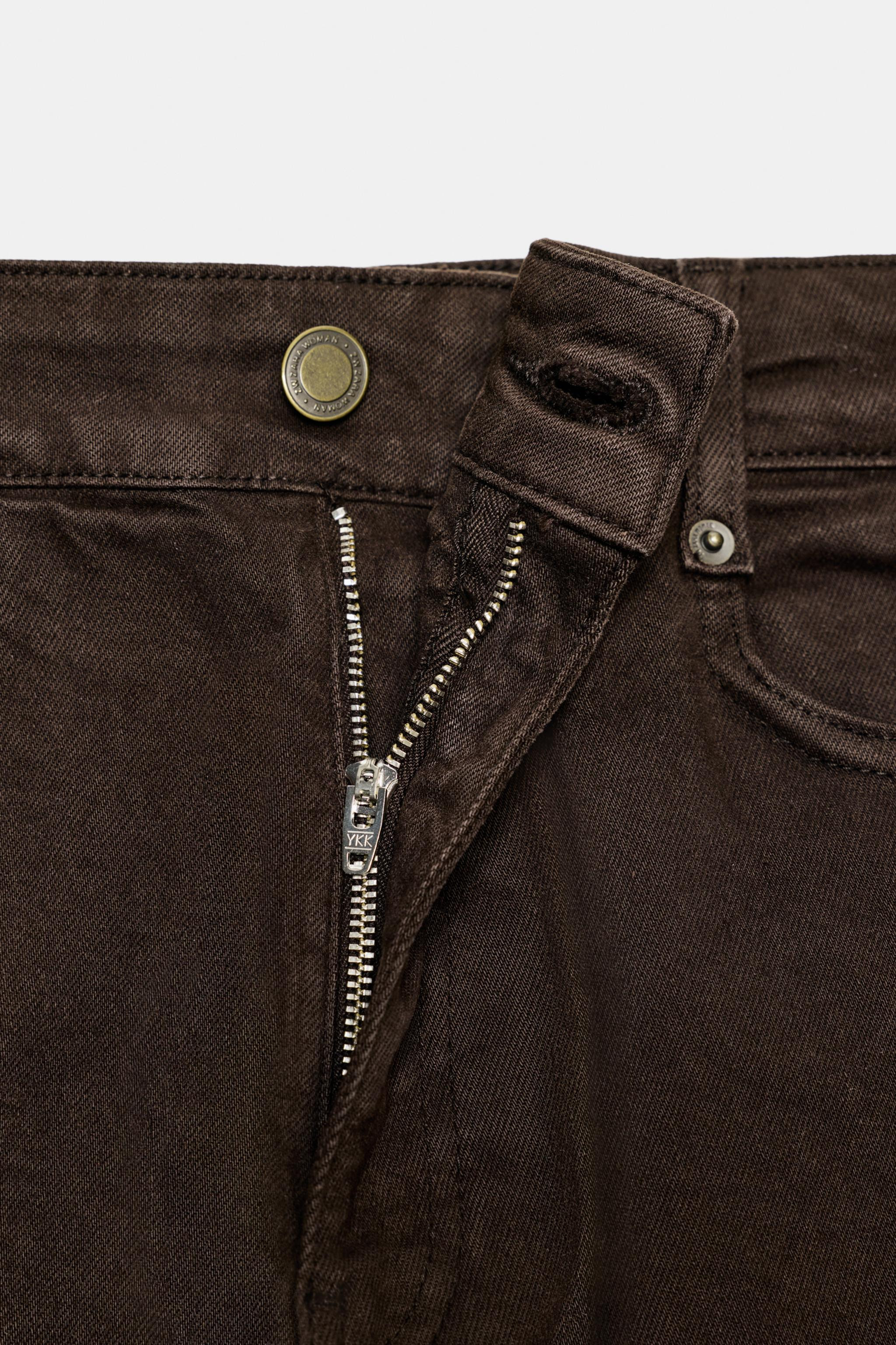 ZW COLLECTION HIGH RISE WIDE LEG JEANS | Zara US