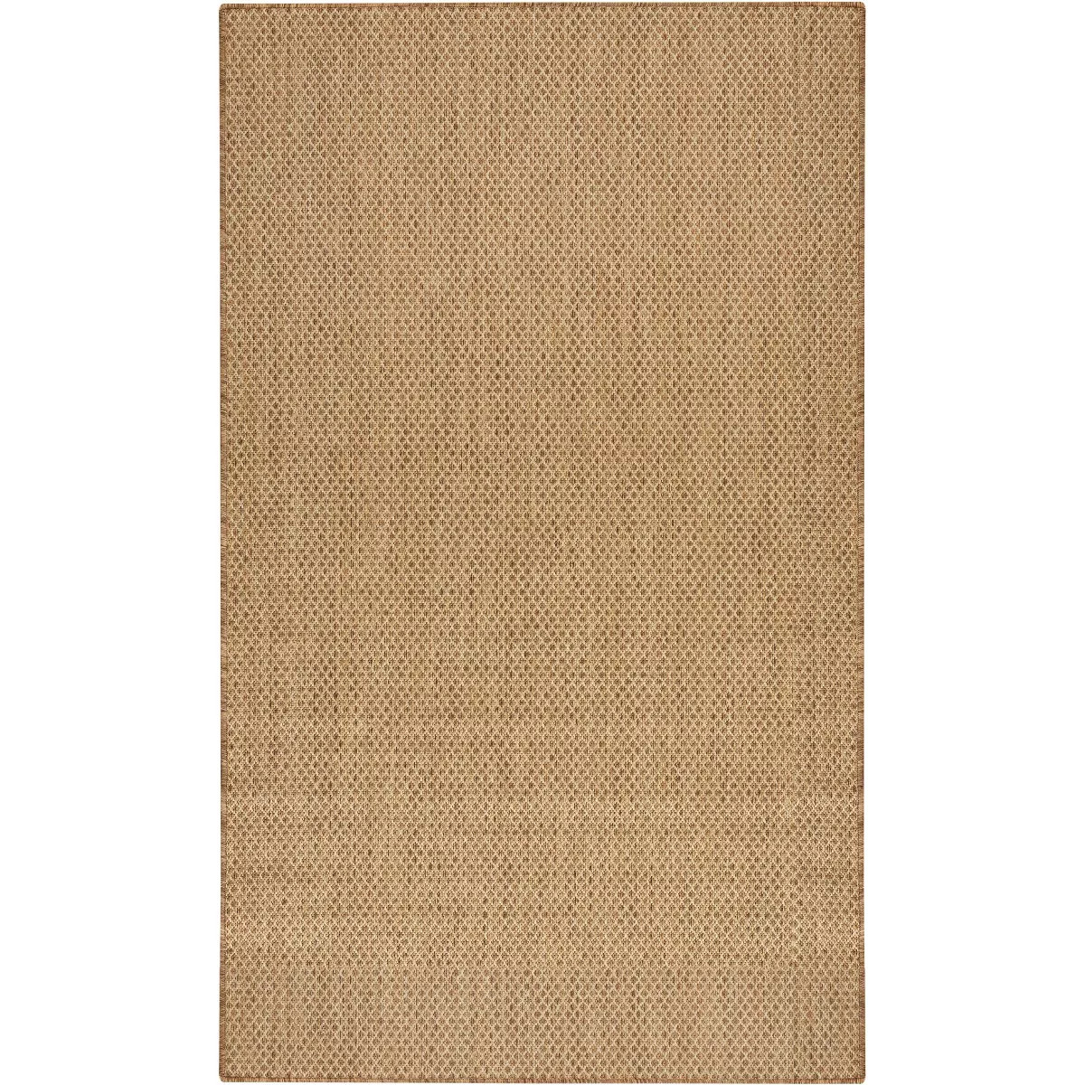Nourison Courtyard Geometric 3' x 5' Jute Outdoor/Indoor Area Rug | Target