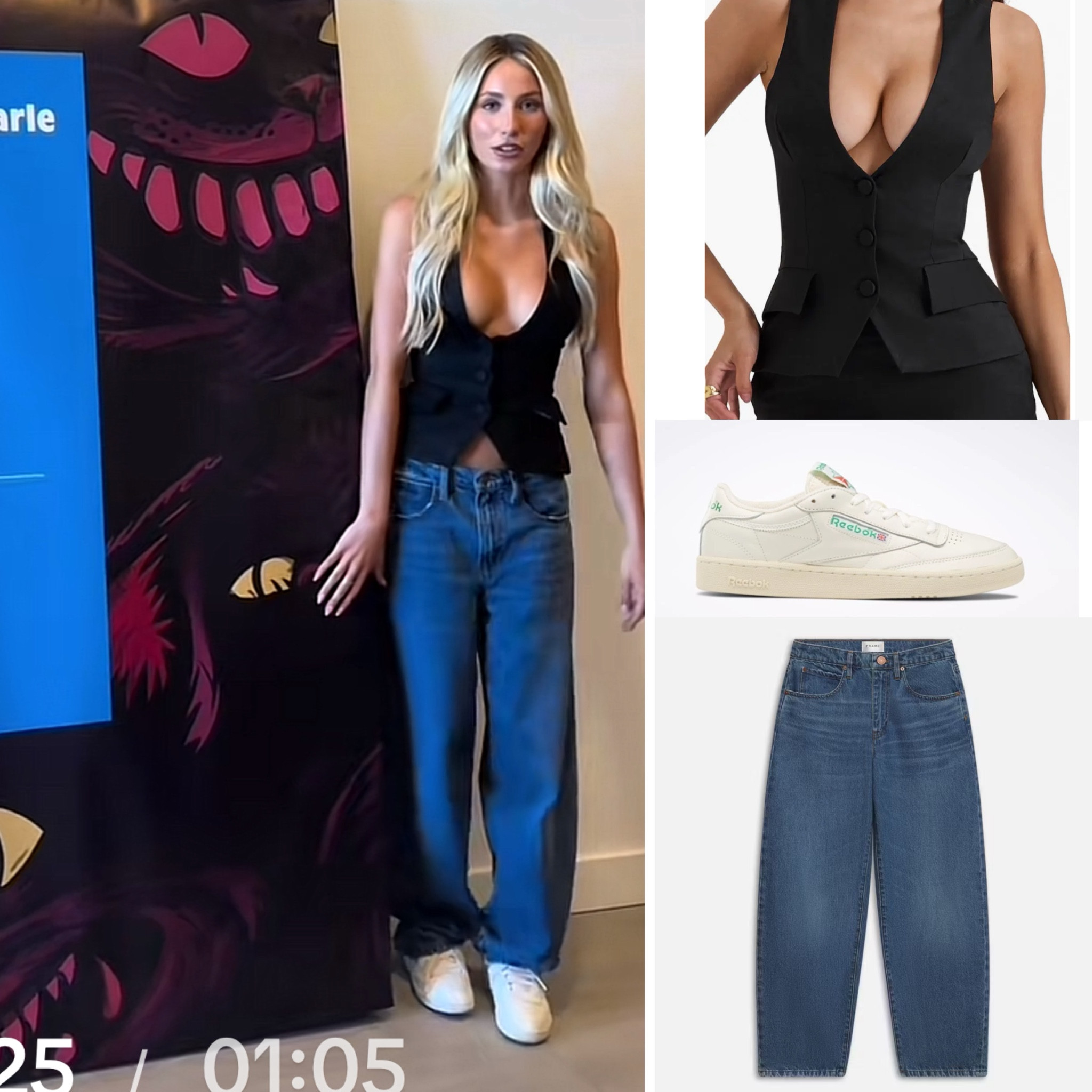 Shop Alix Earle’s look! #alixearle #outfit #style #houseofcb #reebok #frame 

#LTKStyleTip #LTKWorkwear #LTKHalloween