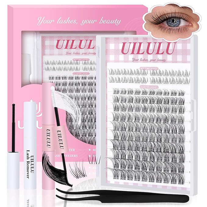 Lash Clusters Kit 8-18mm with 5mm Bottom Lashes Natural Eye Lashes Wispy Lash Clusters False Eyel... | Amazon (US)