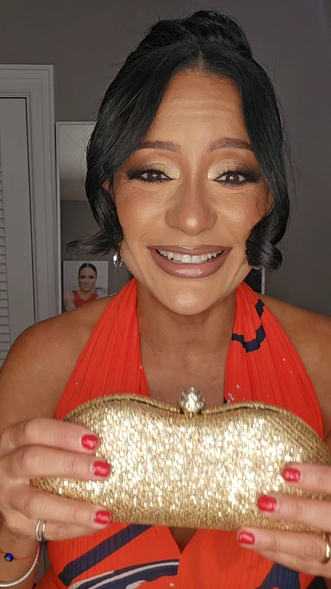 Women over 50 Gala edition.  Heres a "whats in my clutch "Comment below what you carry in yours?#over50beautytips #over50confidentwomen #womenover50 #aginggracefully #over50 @Macy’s @Amazon Influencer Program @Nordstrom @pradabeauty @Charlotte Tilbury @Fenty Beauty @sephora @e.l.f. Cosmetics 

#LTKdayinmylife #LTKBeauty #LTKgrwm