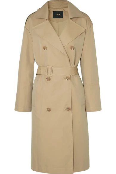 Belted cotton-canvas trench coat | NET-A-PORTER (UK & EU)