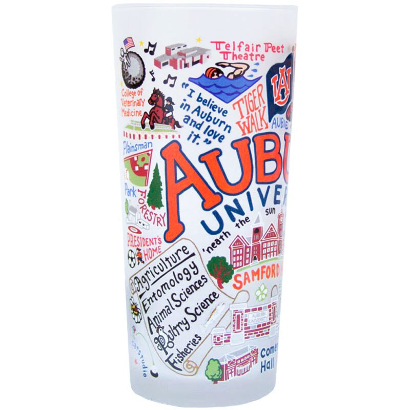 Auburn Tigers 4-Piece 15oz. Glass Set | Fanatics