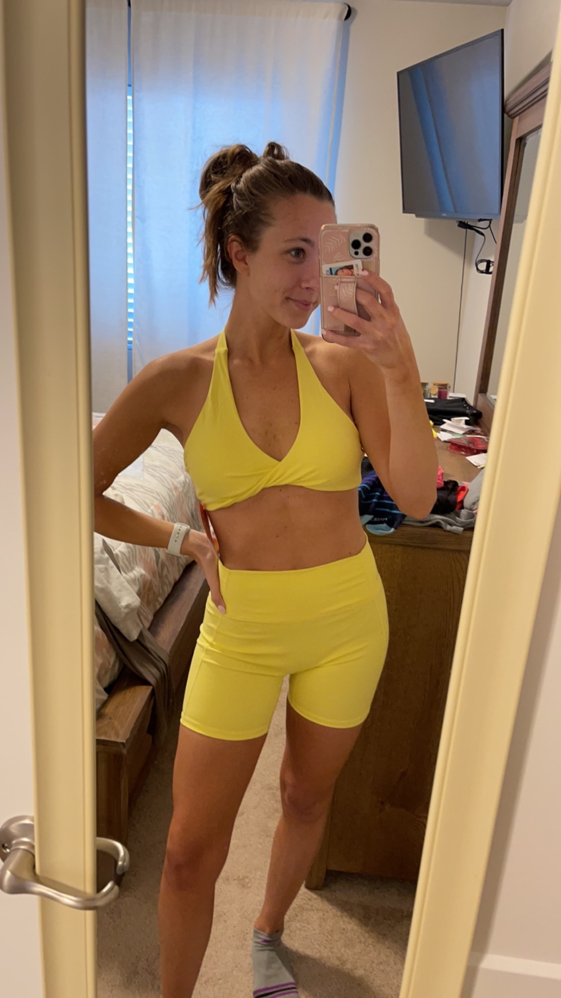 Needing all the bright workout sets as I’m manifesting warmer weather!☀️💛 

#LTKSeasonal #LTKActive #LTKFindsUnder50