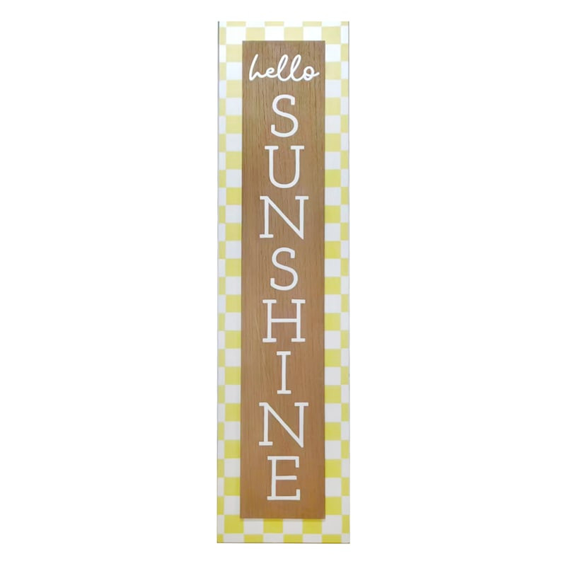 Shop all  Honeybloom




Hello Sunshine Outdoor Porch Leaner Sign








	
		
		
			
				5
			
... | At Home