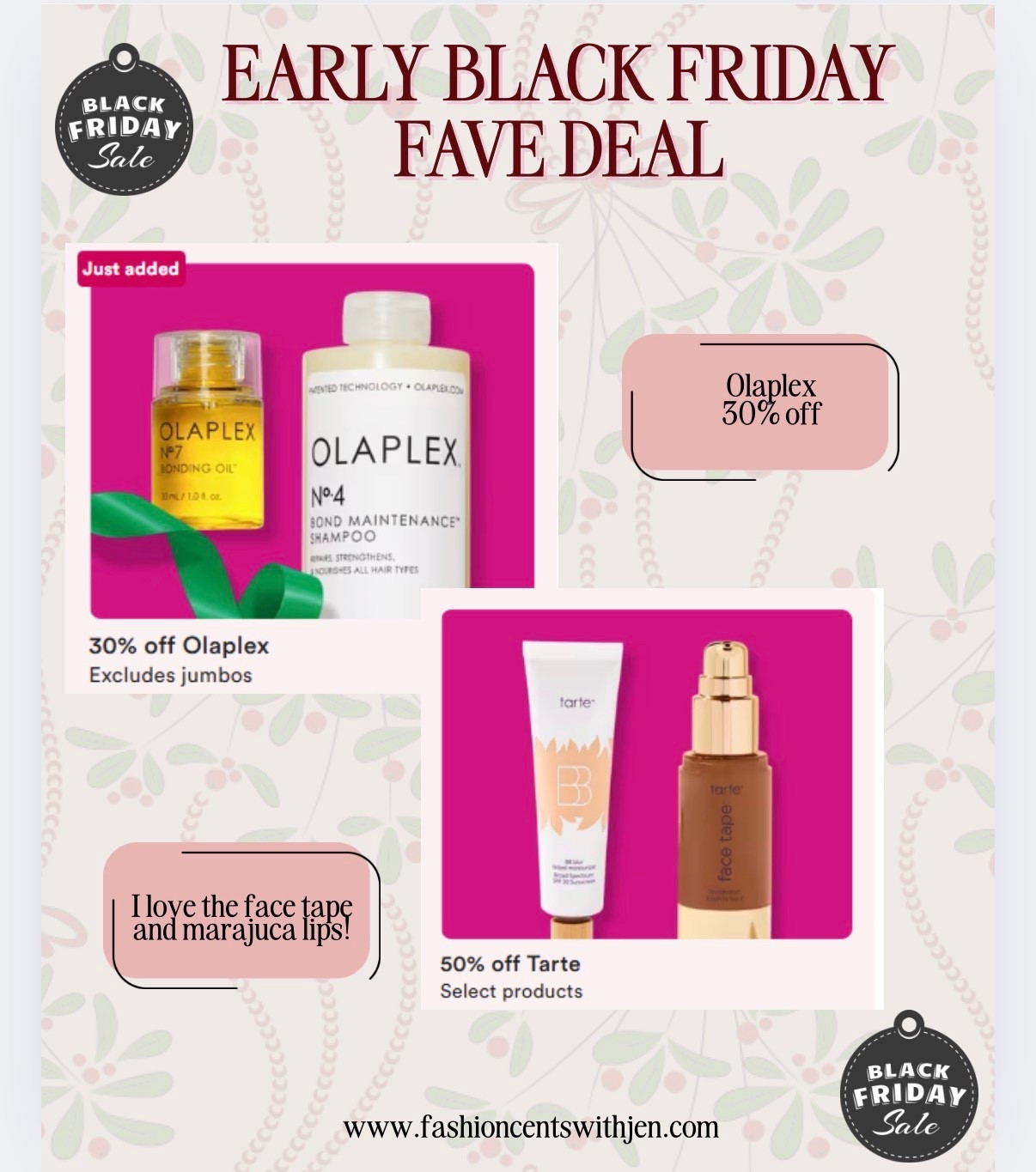 Early black Friday deal at Ulta. Tons of great brands are on sale 



Ulta Black Friday 
Black Friday sale 

#LTKHoliday #LTKCyberWeek