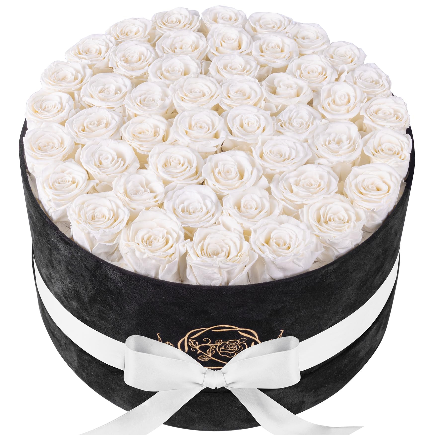 17 Flowers in a Luxury Suede Box, Birthday Gifts for Women, Preserved Flowers, Mothers Day Roses ... | Amazon (US)