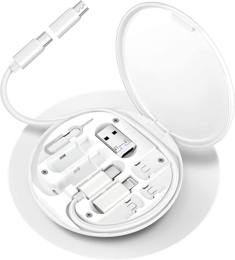 HESIMING USB C to Lightning Adapter Kit,Multi Charging Cable Case Convertor USB C to Type C/iOS D... | Amazon (US)