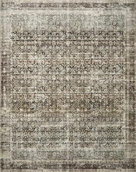 Amber Lewis x Loloi Morgan Collection MOG-02 Navy / Sand, Traditional 7'-3" x 9'-3" Area Rug feat... | Amazon (US)