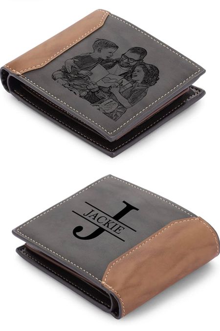 Lagofit Gifts for Dad Personalized Custom Photo Wallets for Men Engraved Picture & Initial Name Wallets for Men Casual Bifold Wallet Gifts for Boyfriend, Fathers (Style 5)

#LTKGiftGuide #LTKsalealert #LTKfamily