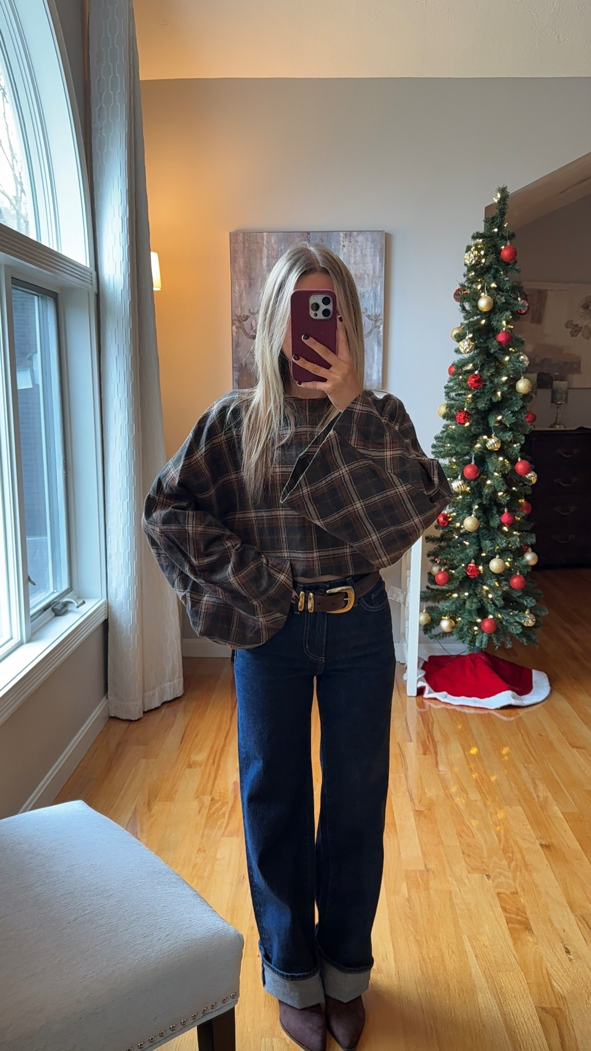 top is Zara  9522/628/507

wearing a xs in the belt & 23 in the jeans 

#LTKootd #LTKU #LTKSeasonal