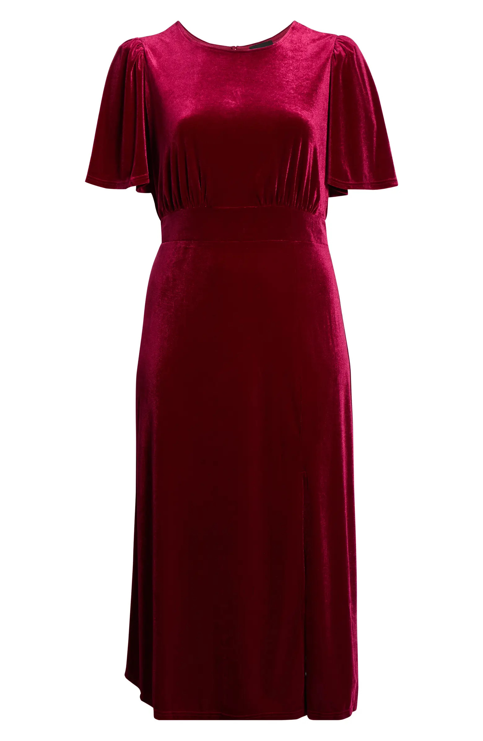 SUGARLIPS Night Bloom Velvet Maxi Dress | Nordstrom | Nordstrom