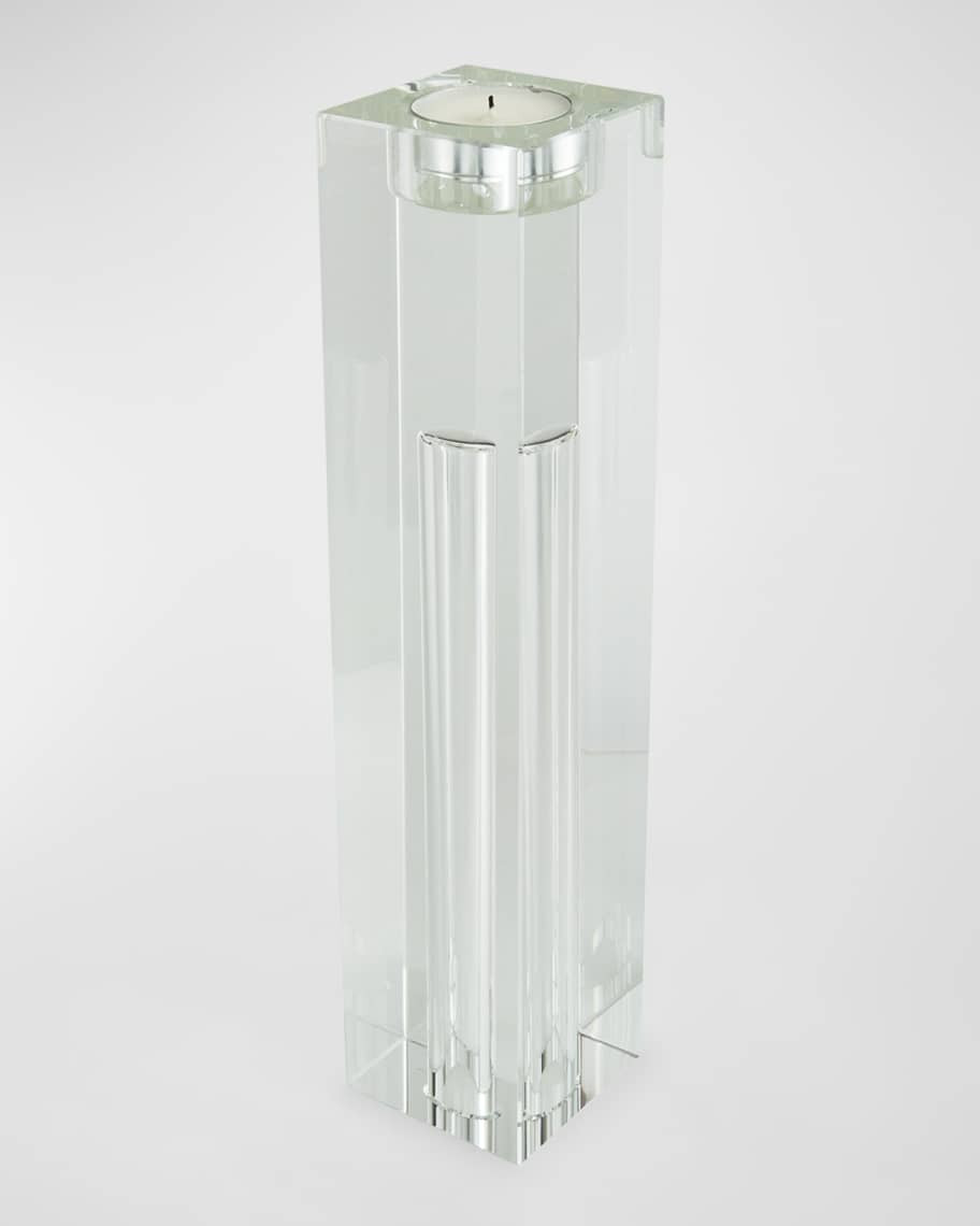 Tizo Clear Crystal Votive Candle Holder - Large | Neiman Marcus