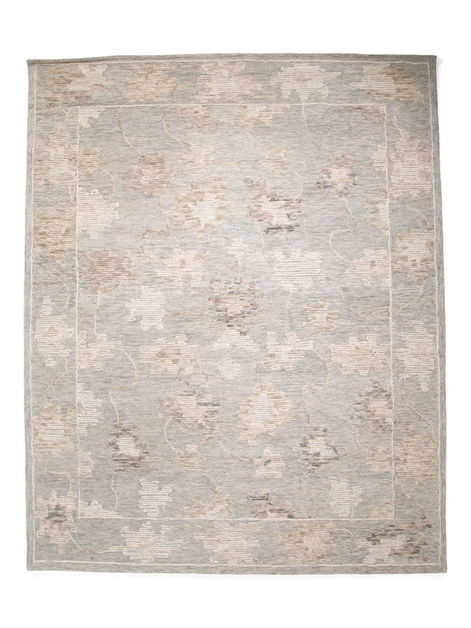 8x10 Wool Hand Tufted Floral Area Rug | TJ Maxx