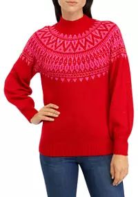 Crown & Ivy™ Women's Cascade Cable Sweater | Belk