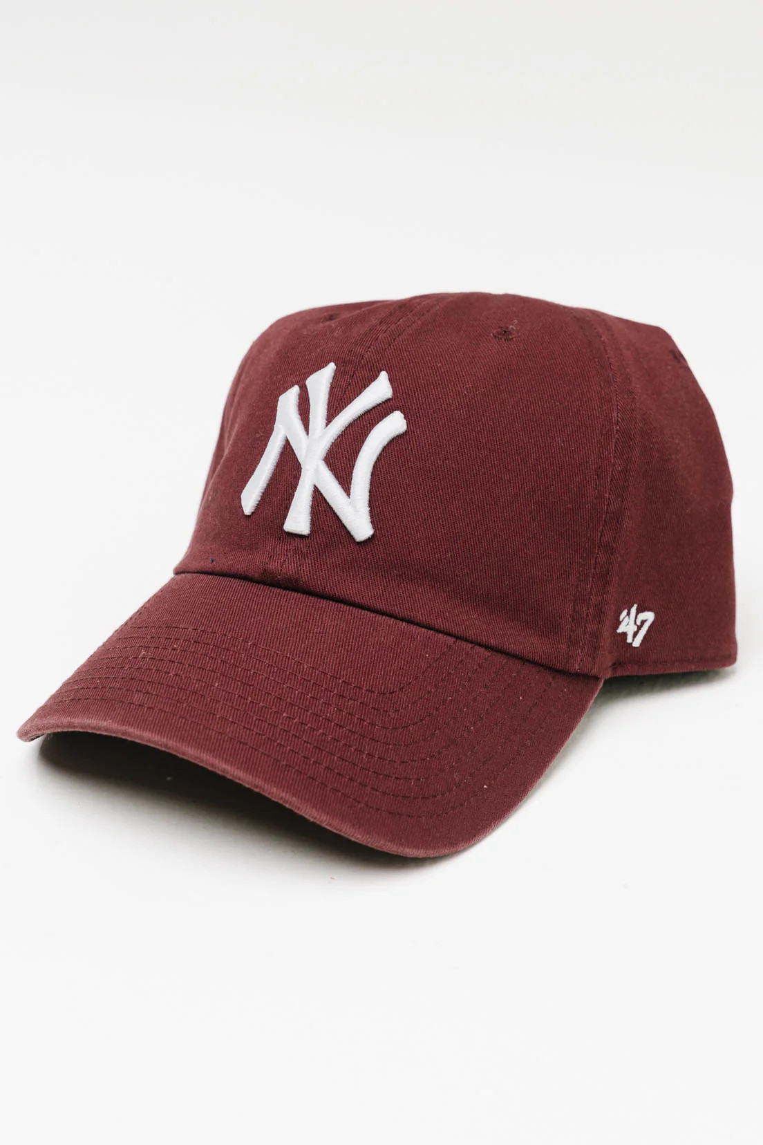 New York Yankees Baseball Cap in Maroon | Böhme US