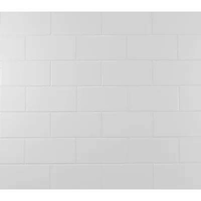 Classic Ceramic Subway Tile in White | Wayfair North America