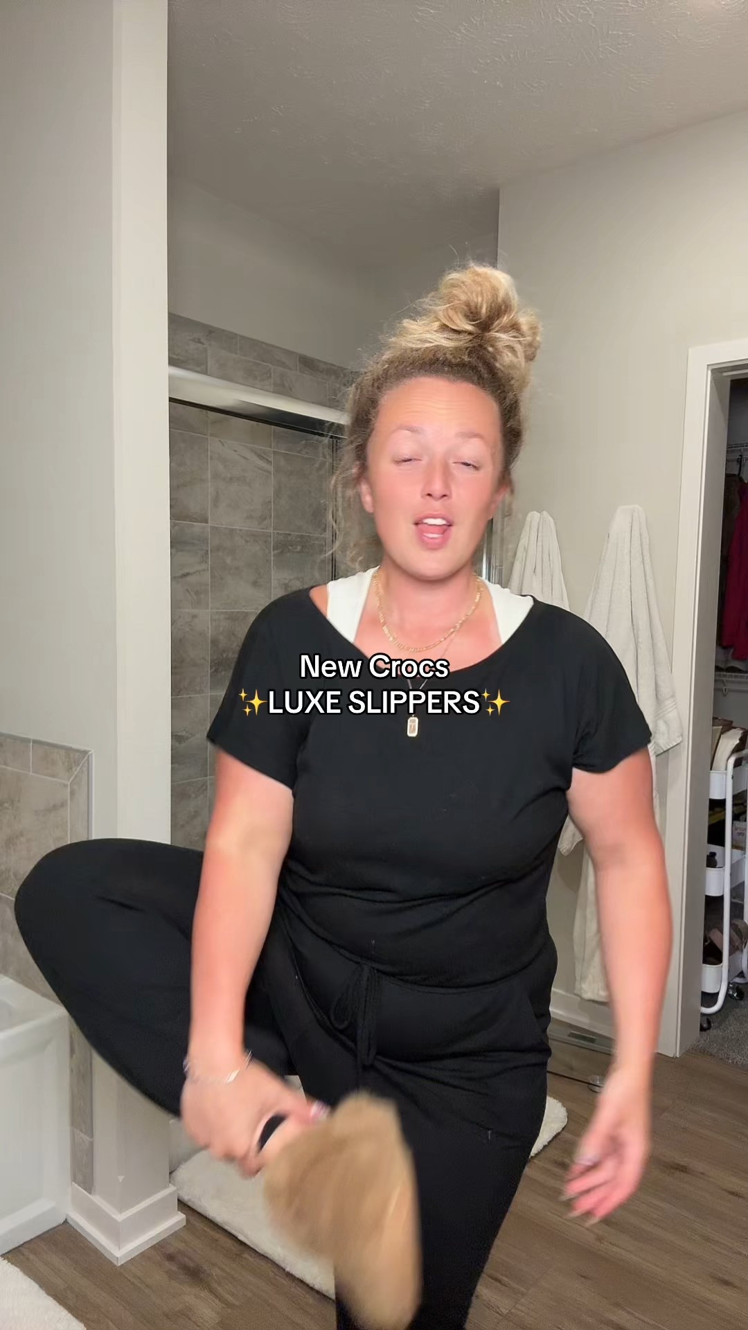 New Crocs LUXE slippers 🔥 

#LTKFindsUnder100 #LTKShoeCrush #LTKStyleTip