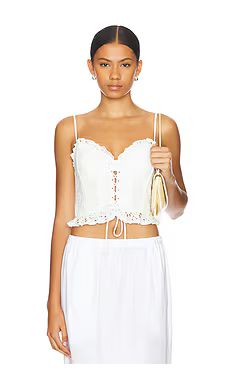 ASTR the Label Dreama Top in White from Revolve.com | Revolve Clothing (Global)