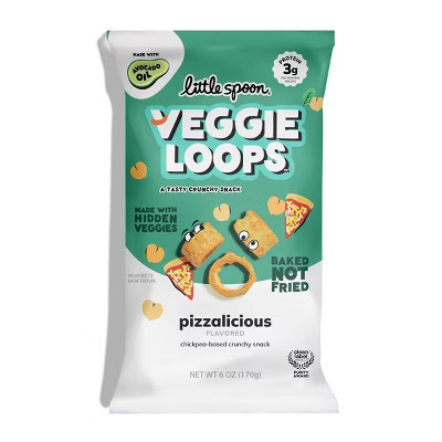 Little Spoon Pizzalicious Chickpea Veggie Loop Kids' Snacks - 6oz | Target