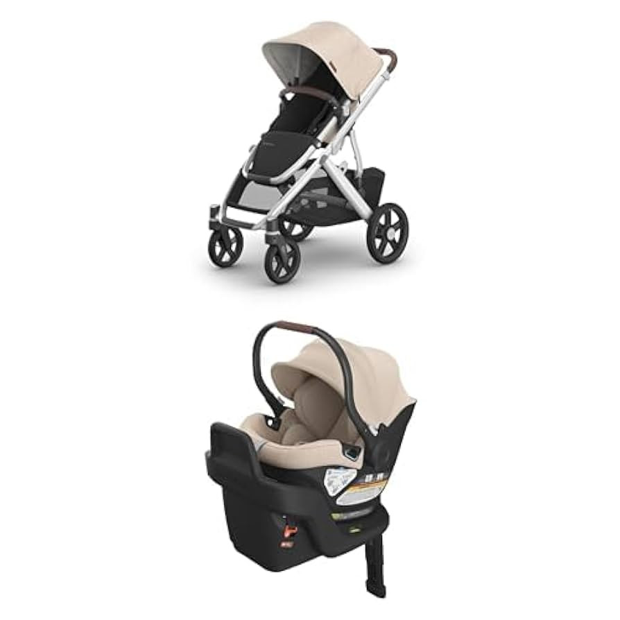 UPPAbaby Travel System - Vista V3 Stroller + Aria Lightweight Car Seat Combo - Toddler Seat, Rain... | Amazon (US)