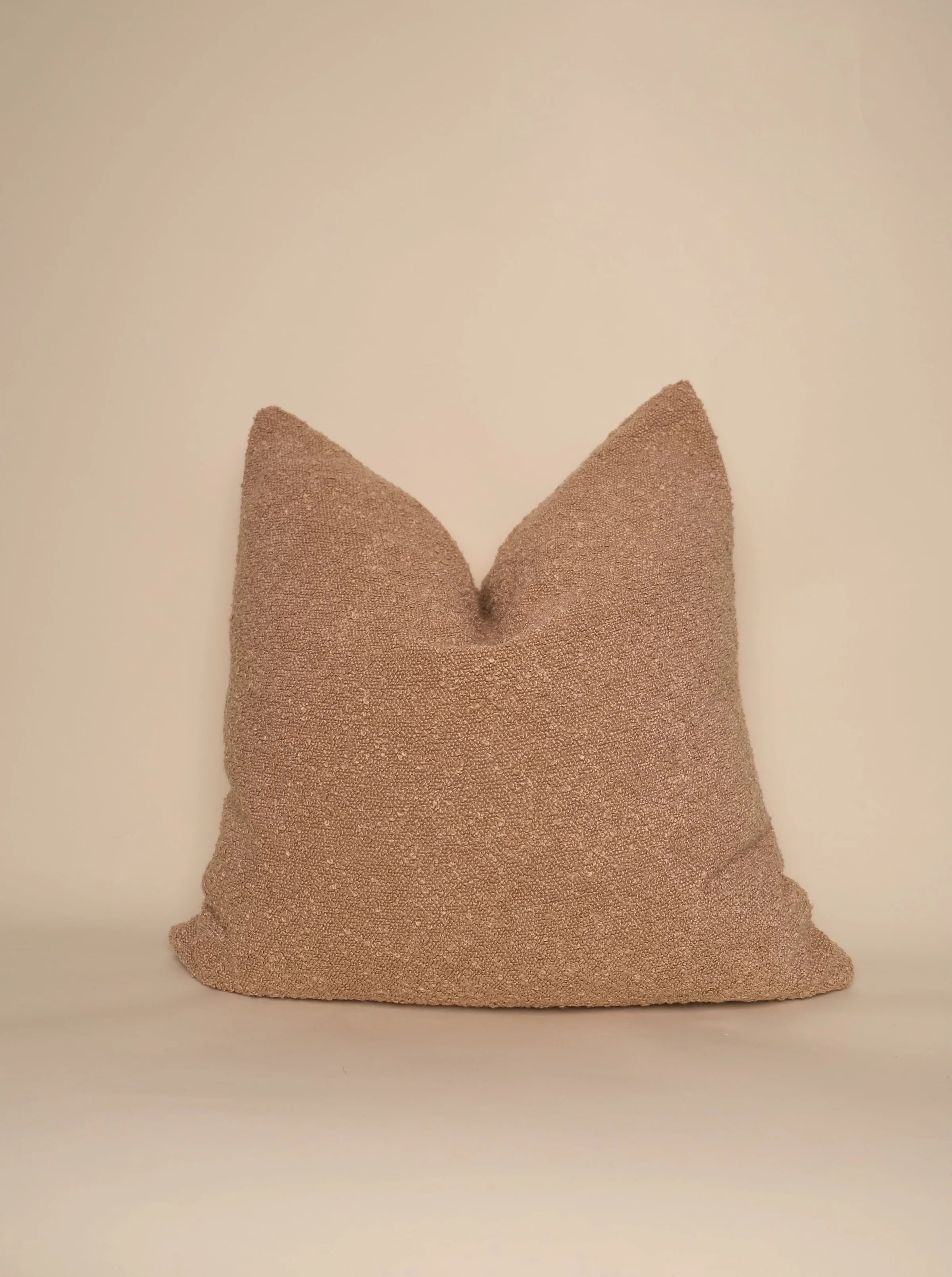 Boucle Pillow: Biscuit | Twenty Third by Deanne (US)